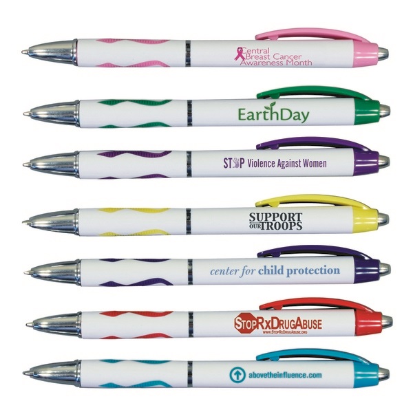 SA15265 Awareness Grip Pen With Custom Imprint